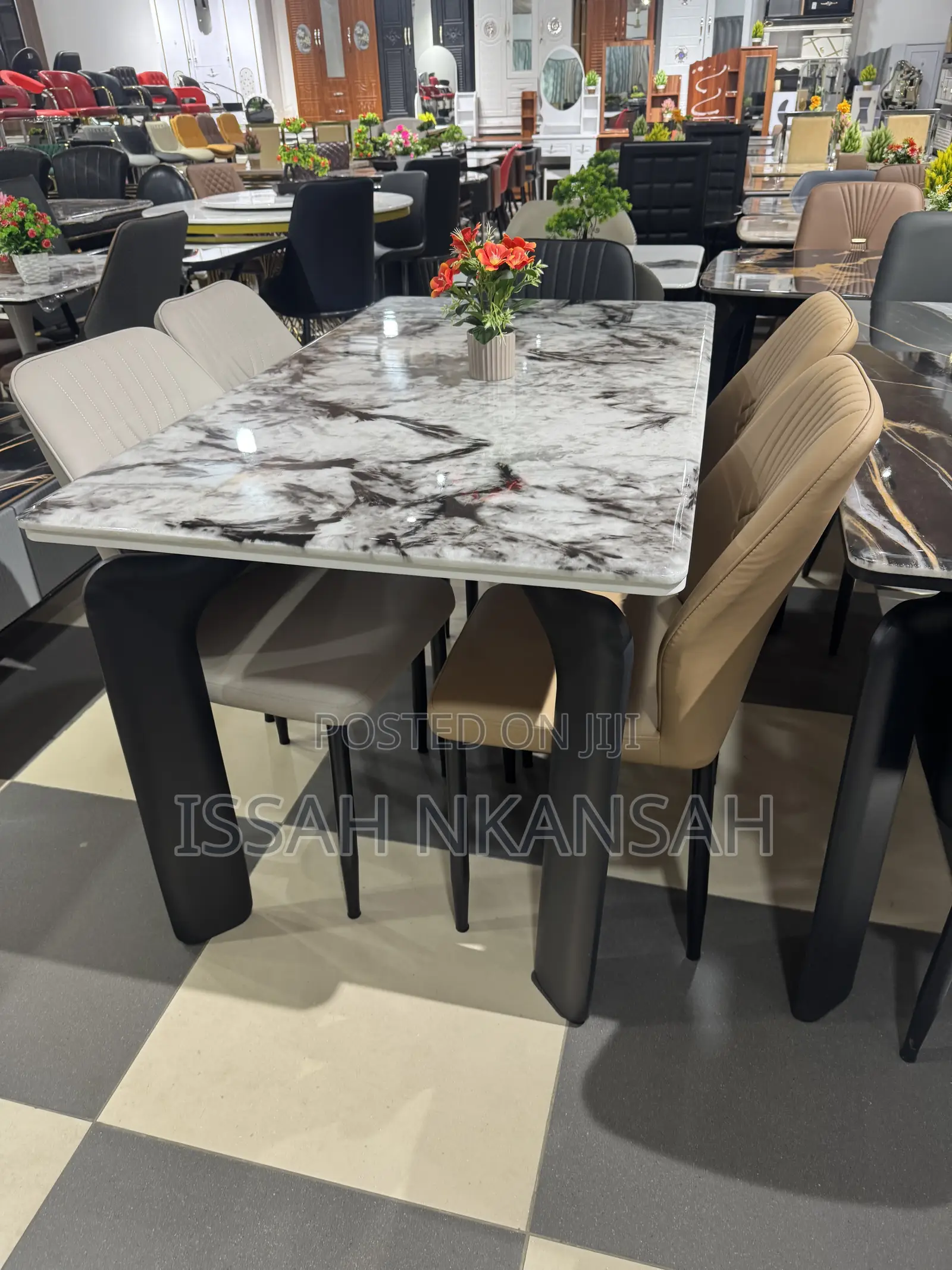 Black and Gold Marble Set