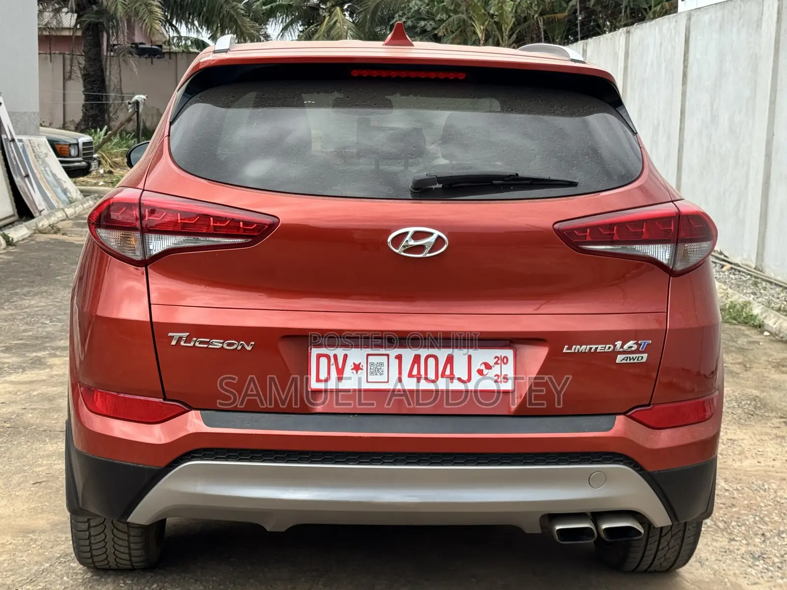 Hyundai Tucson 2017 Red