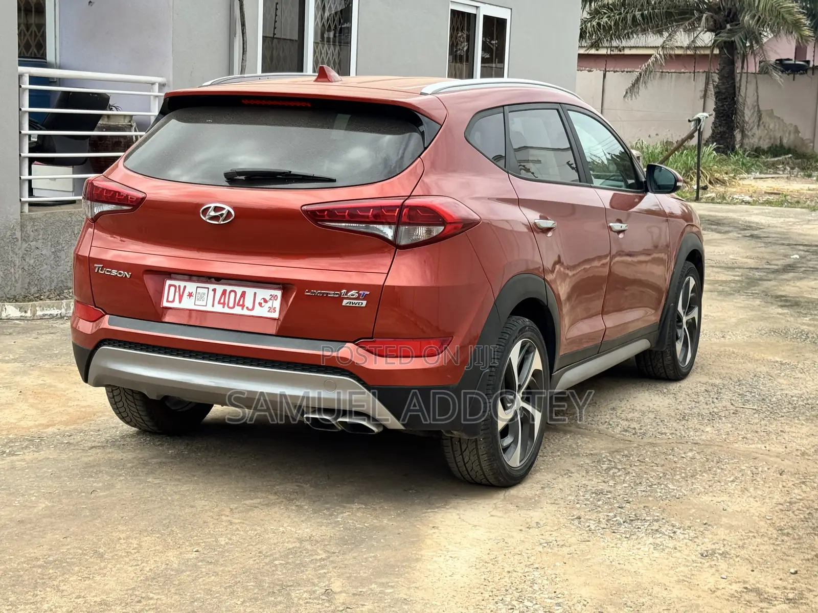 Hyundai Tucson 2017 Red