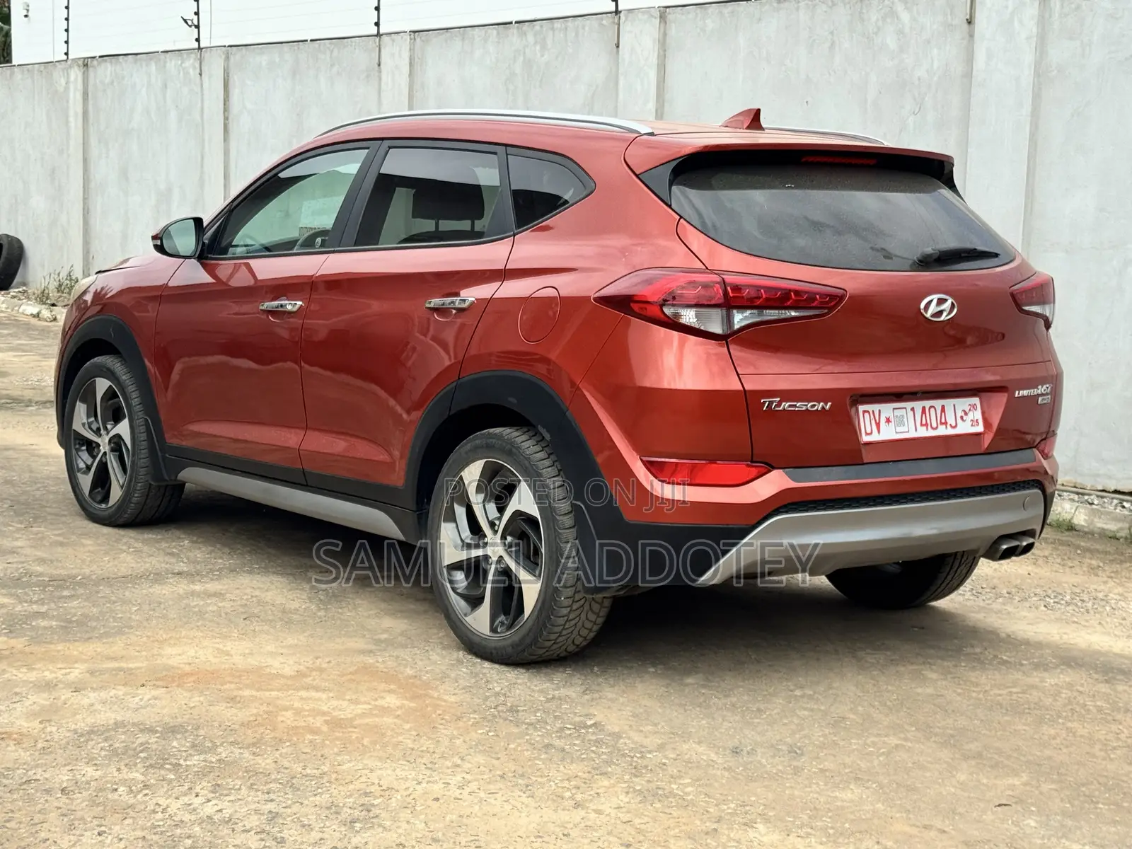 Hyundai Tucson 2017 Red