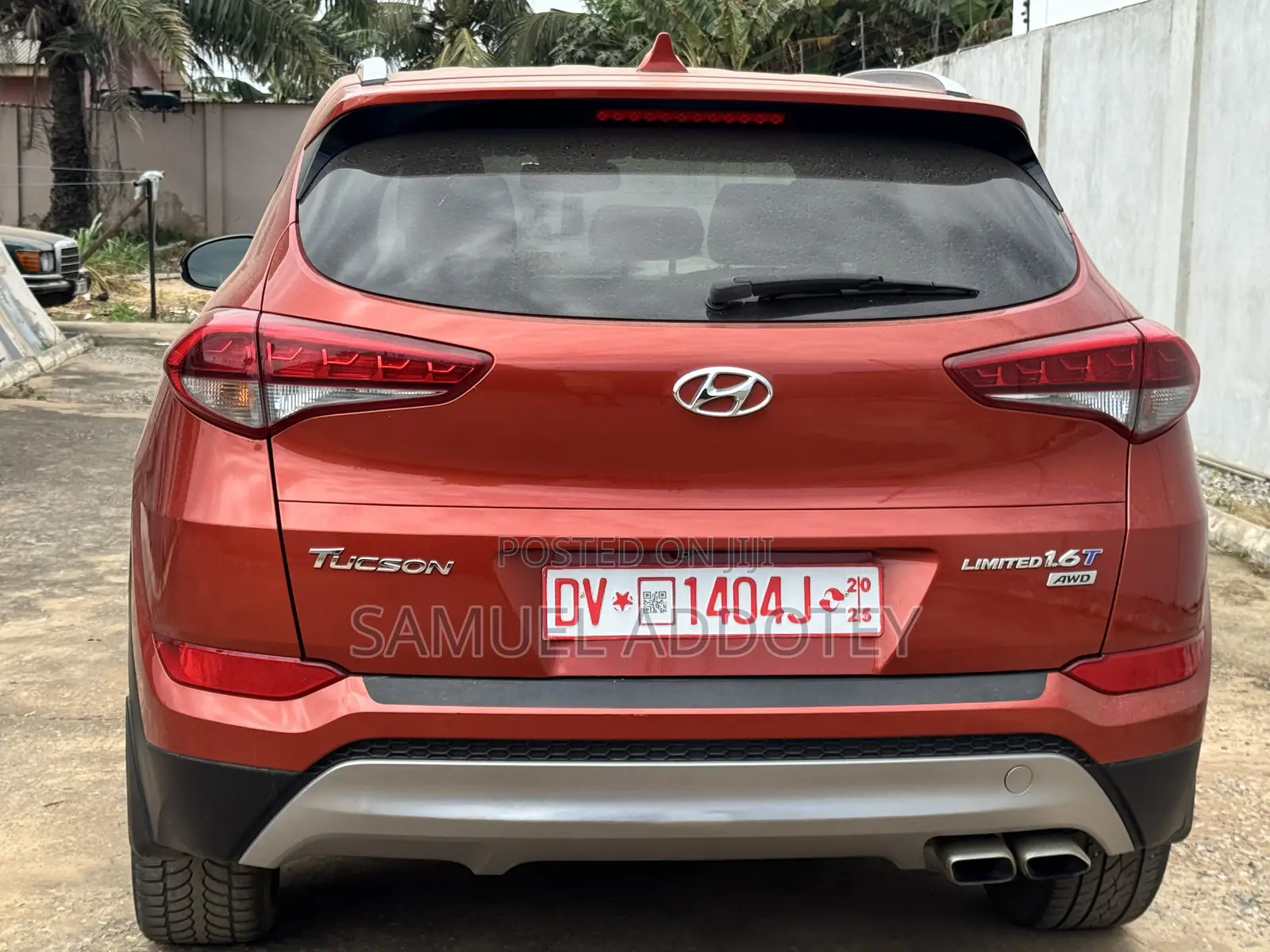 Hyundai Tucson 2017 Red