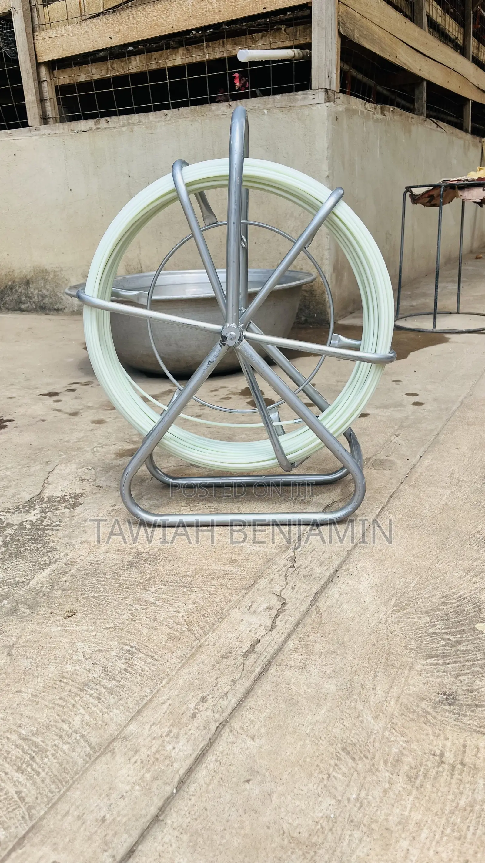 Chicken Cage Pipe Cleaner