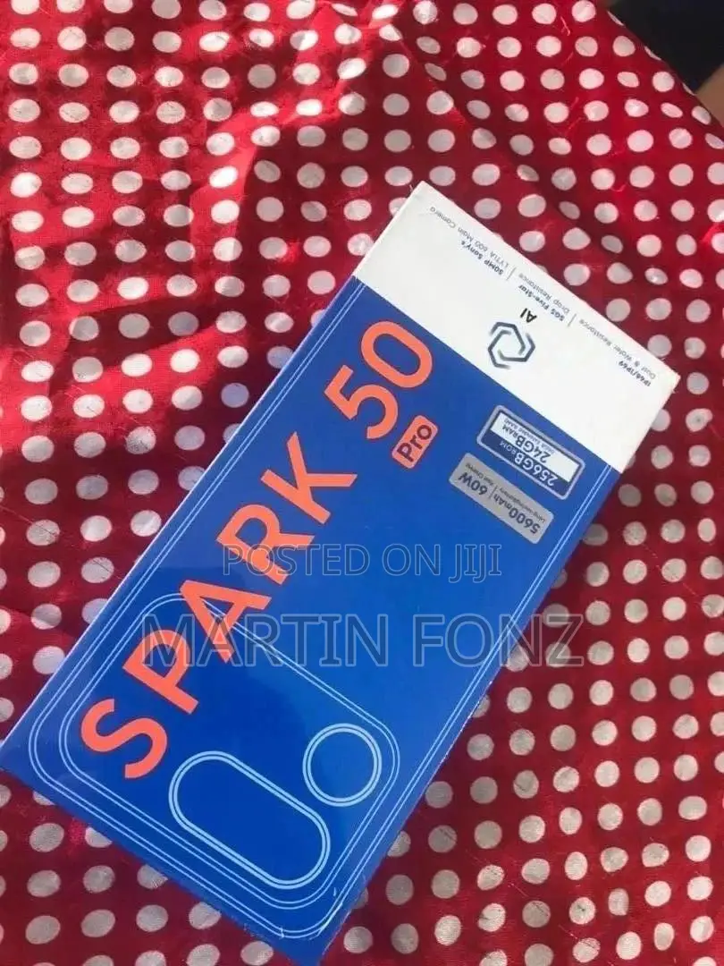 New Tecno Spark 50 Pro 256 GB Blue