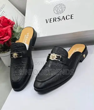 Quality VERSACE Leather Half Shoe