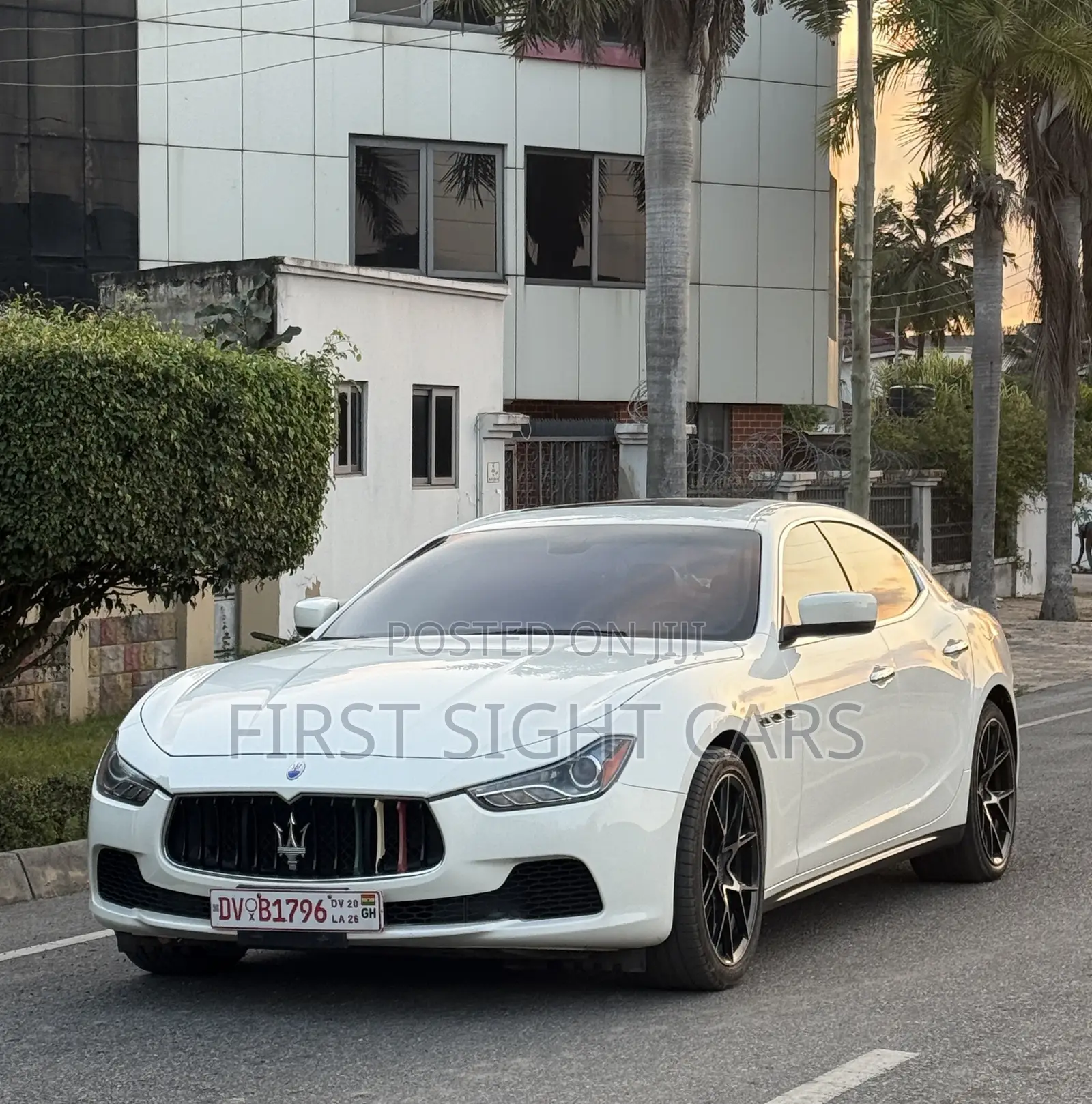 Maserati Ghibli 4dr Sedan (3.0L 6cyl Turbo 8A) 2015 White