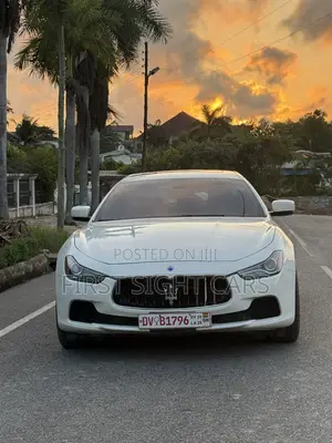 Maserati Ghibli 4dr Sedan (3.0L 6cyl Turbo 8A) 2015 White