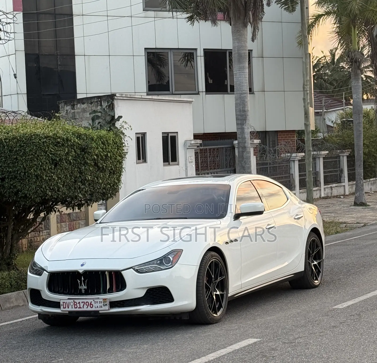 Maserati Ghibli 4dr Sedan (3.0L 6cyl Turbo 8A) 2015 White