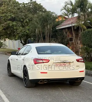 Maserati Ghibli 4dr Sedan (3.0L 6cyl Turbo 8A) 2015 White