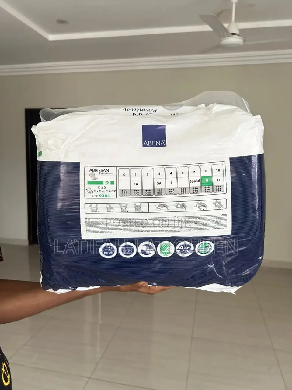 Abena Abri-San Premium – Size 9 | 25 Pieces