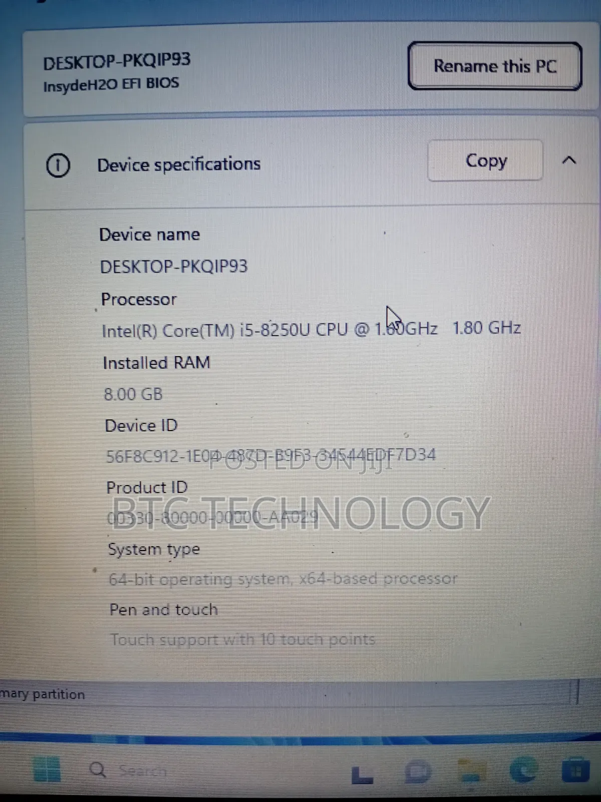 Laptop HP Pavilion 15 8GB Intel Core i5 SSD 256GB