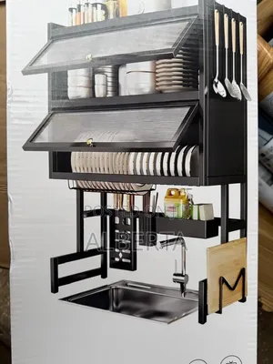 Metallic Plates Rack