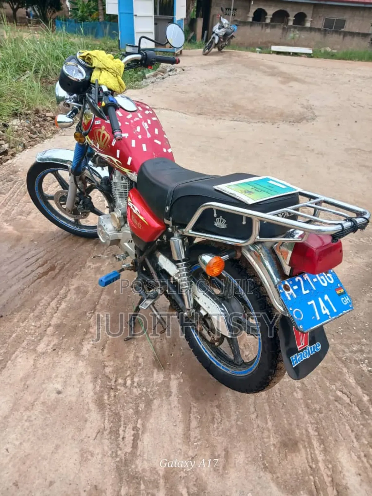 Haojue HJ125-8K 2021 Red