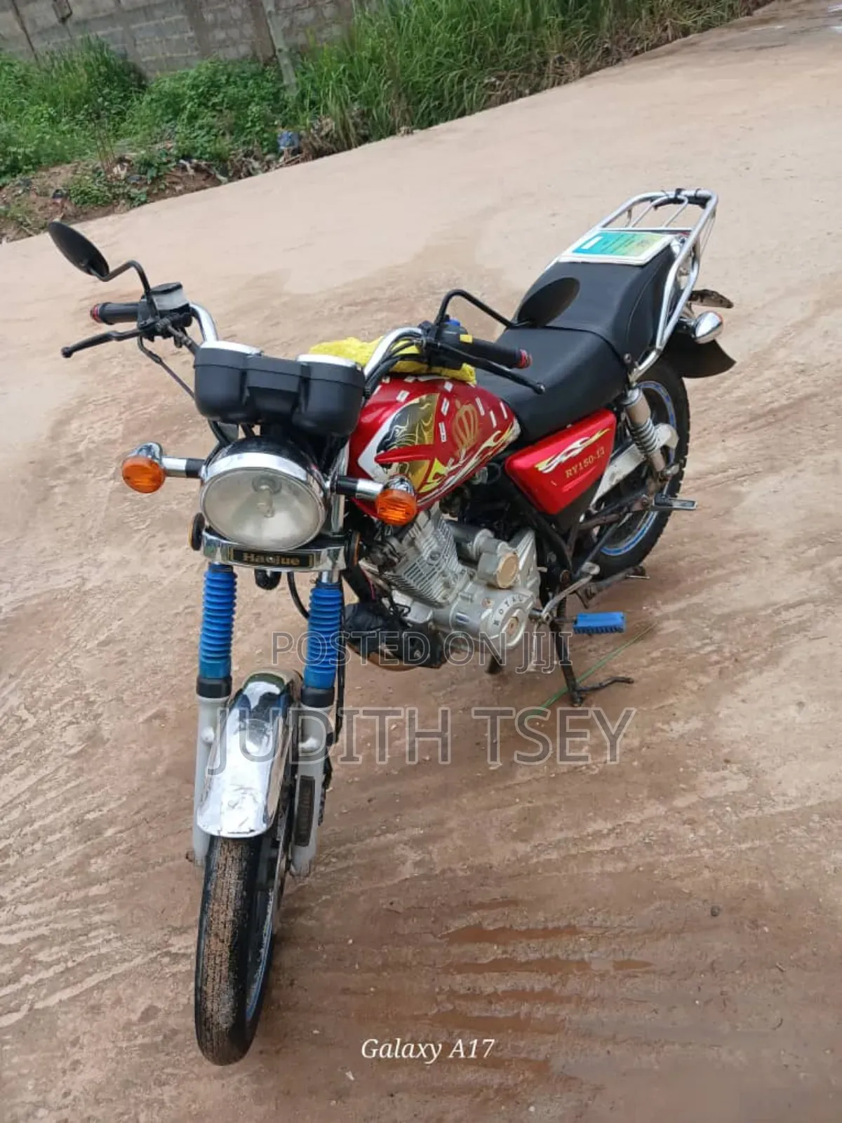 Haojue HJ125-8K 2021 Red