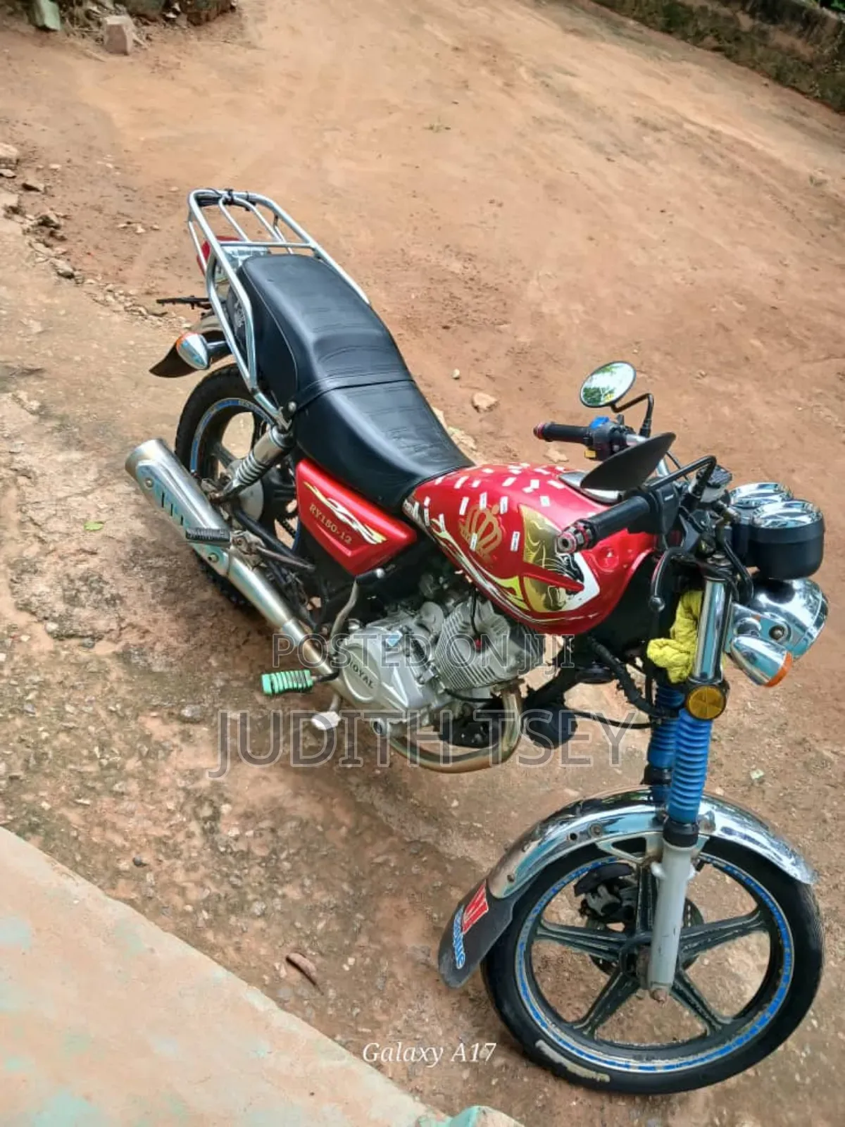 Haojue HJ125-8K 2021 Red
