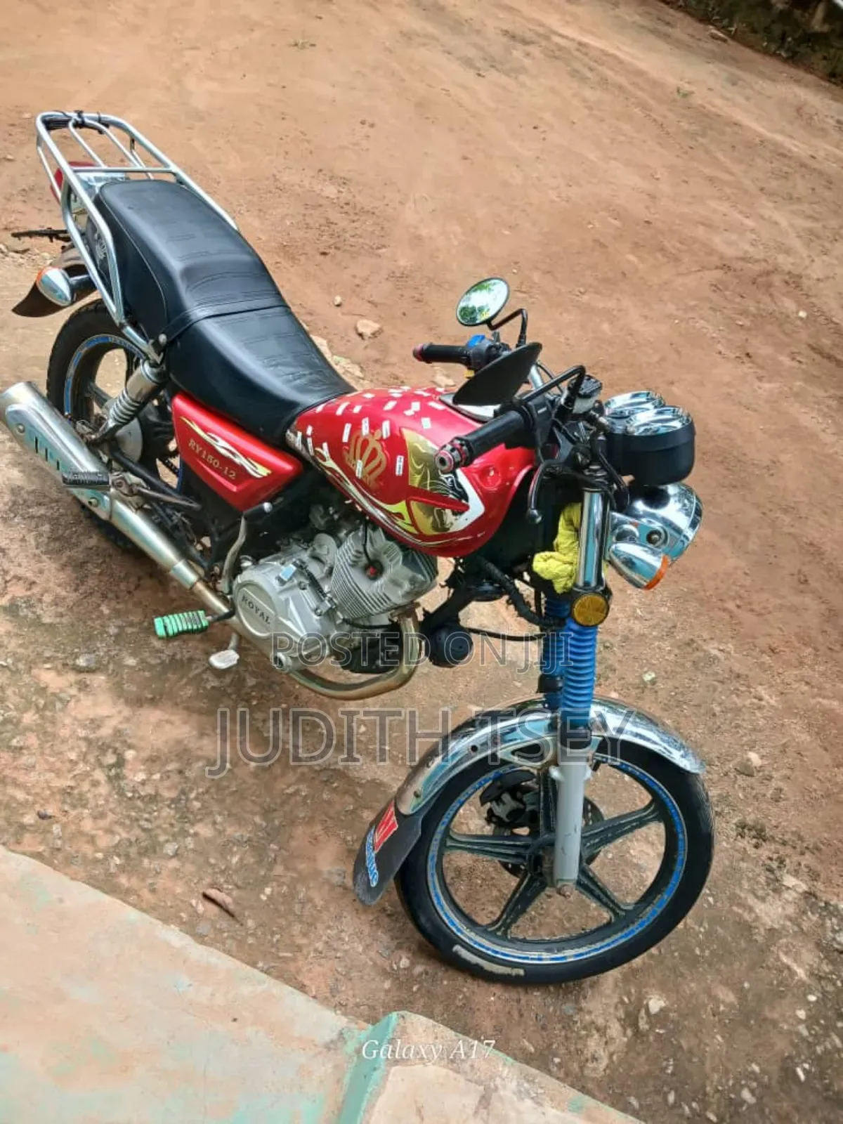 Haojue HJ125-8K 2021 Red