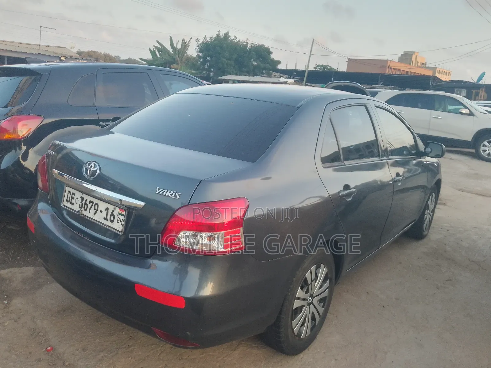 Toyota Yaris 2007 Gray