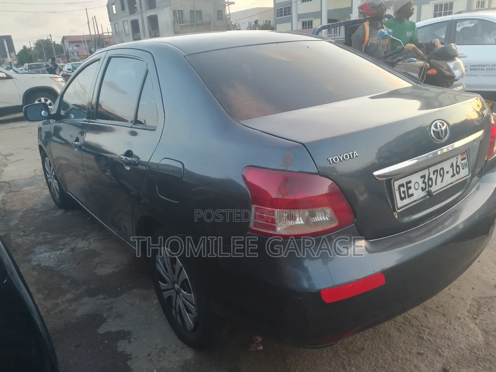Toyota Yaris 2007 Gray