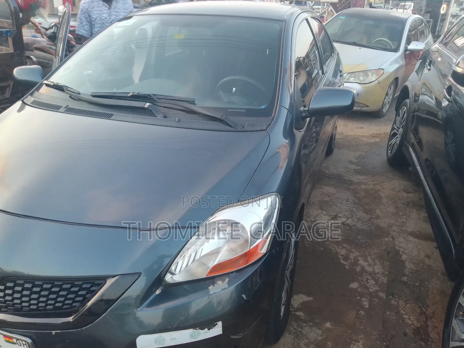 Toyota Yaris 2007 Gray