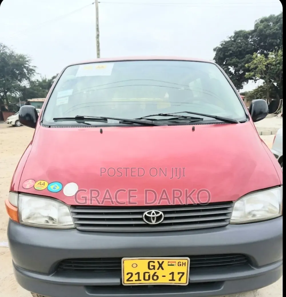 Toyota Grand HiAce G 3.4 V6 RWD 8-Seater 1999 Red