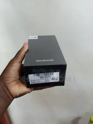 New Samsung Galaxy S20 Ultra 128 GB Black