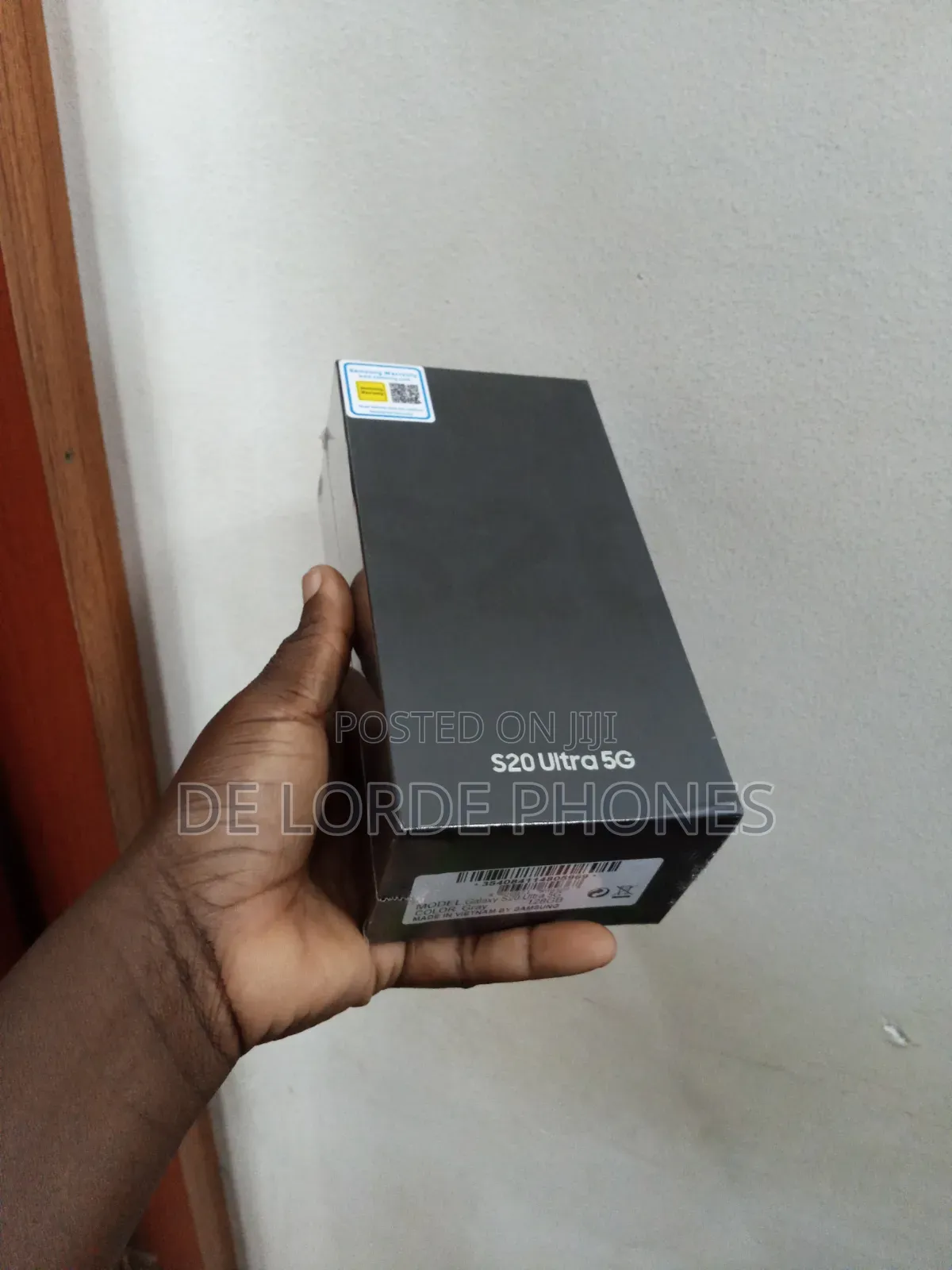 New Samsung Galaxy S20 Ultra 128 GB Black