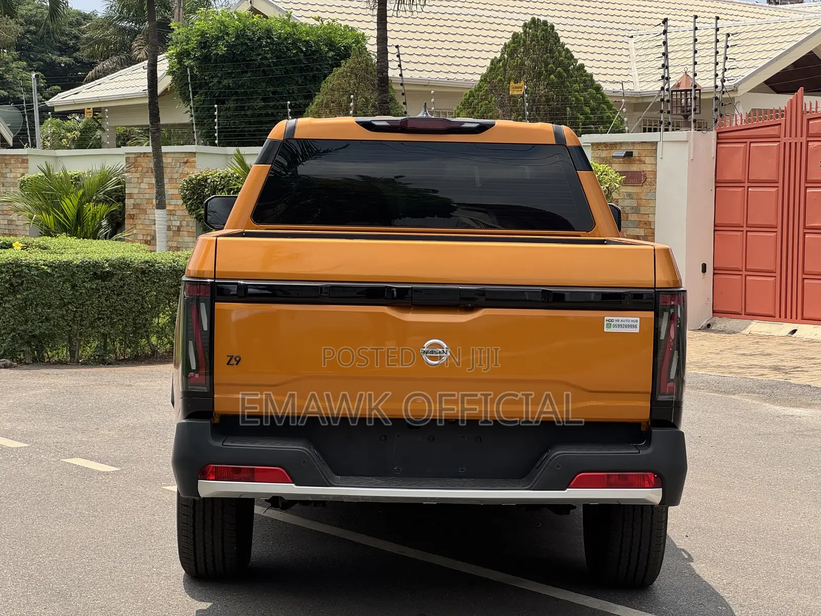 Nissan Z9 2025 Orange