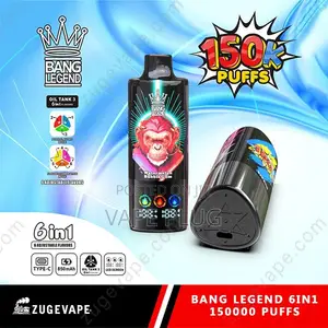 Zugevape Puffs With 6 Different Flavors