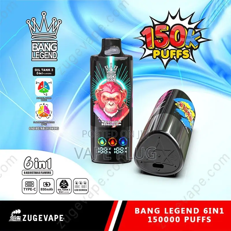 Zugevape Puffs With 6 Different Flavors