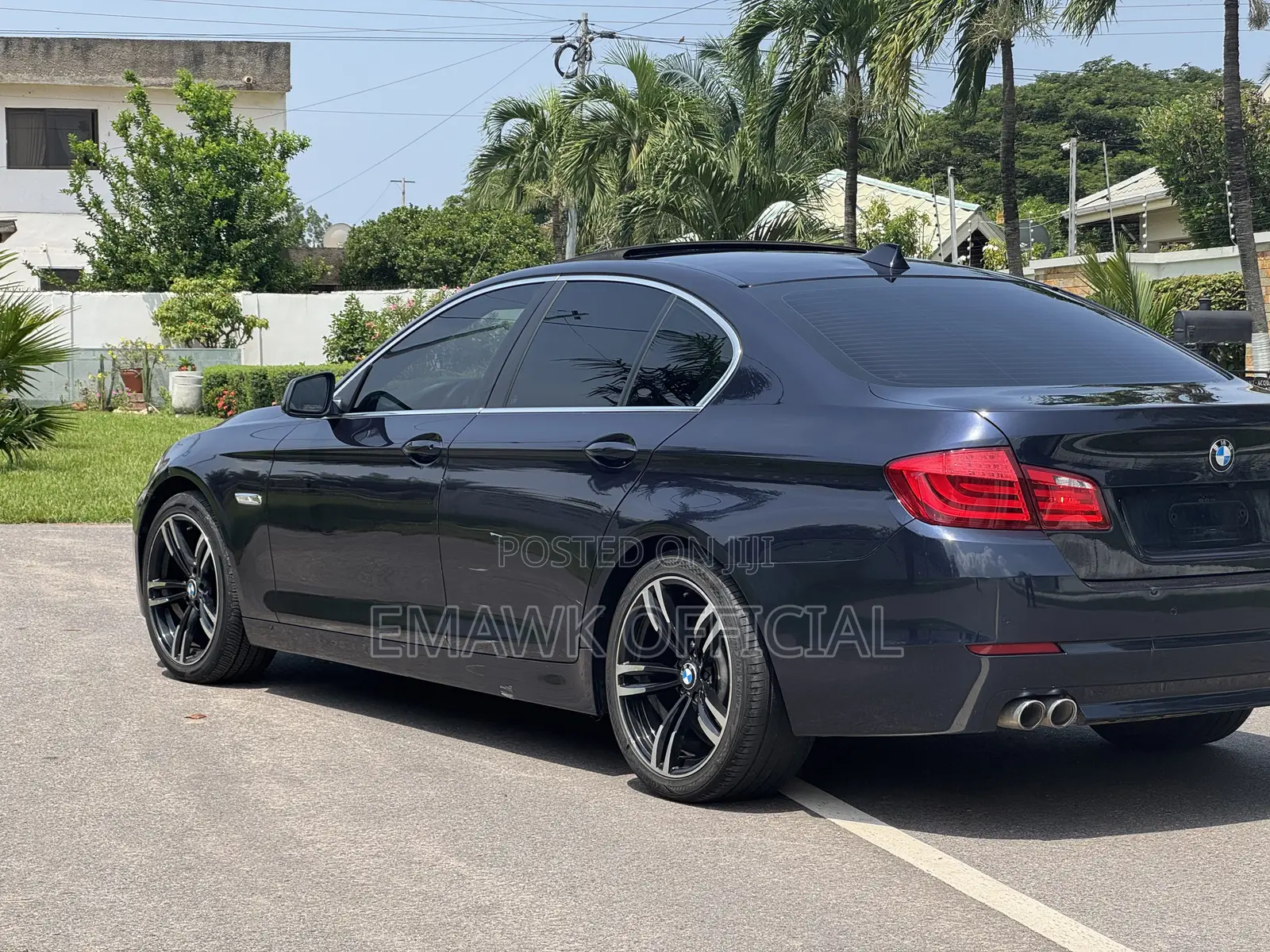 BMW 5 Series 2013 Blue