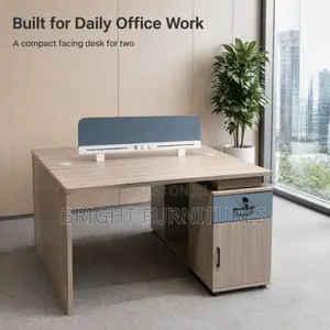 Quality Wooden Workstation (2in1)