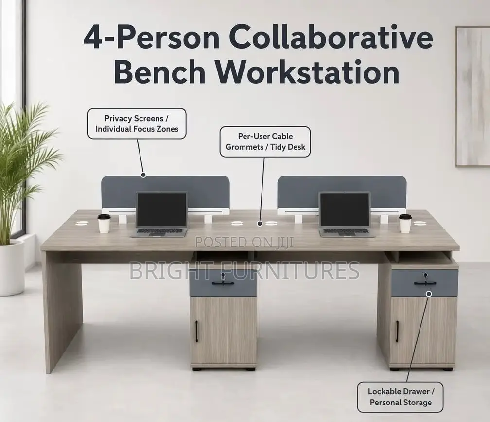 Wooden Imported Work Station(4in1)