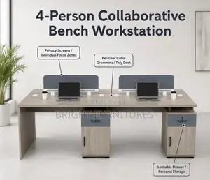 Wooden Imported Work Station(4in1)