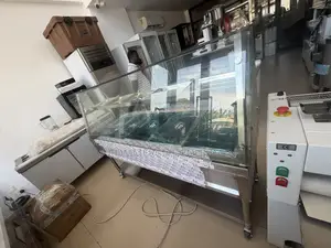 Commericla Bain Marie Food Warmer Standing With Glass