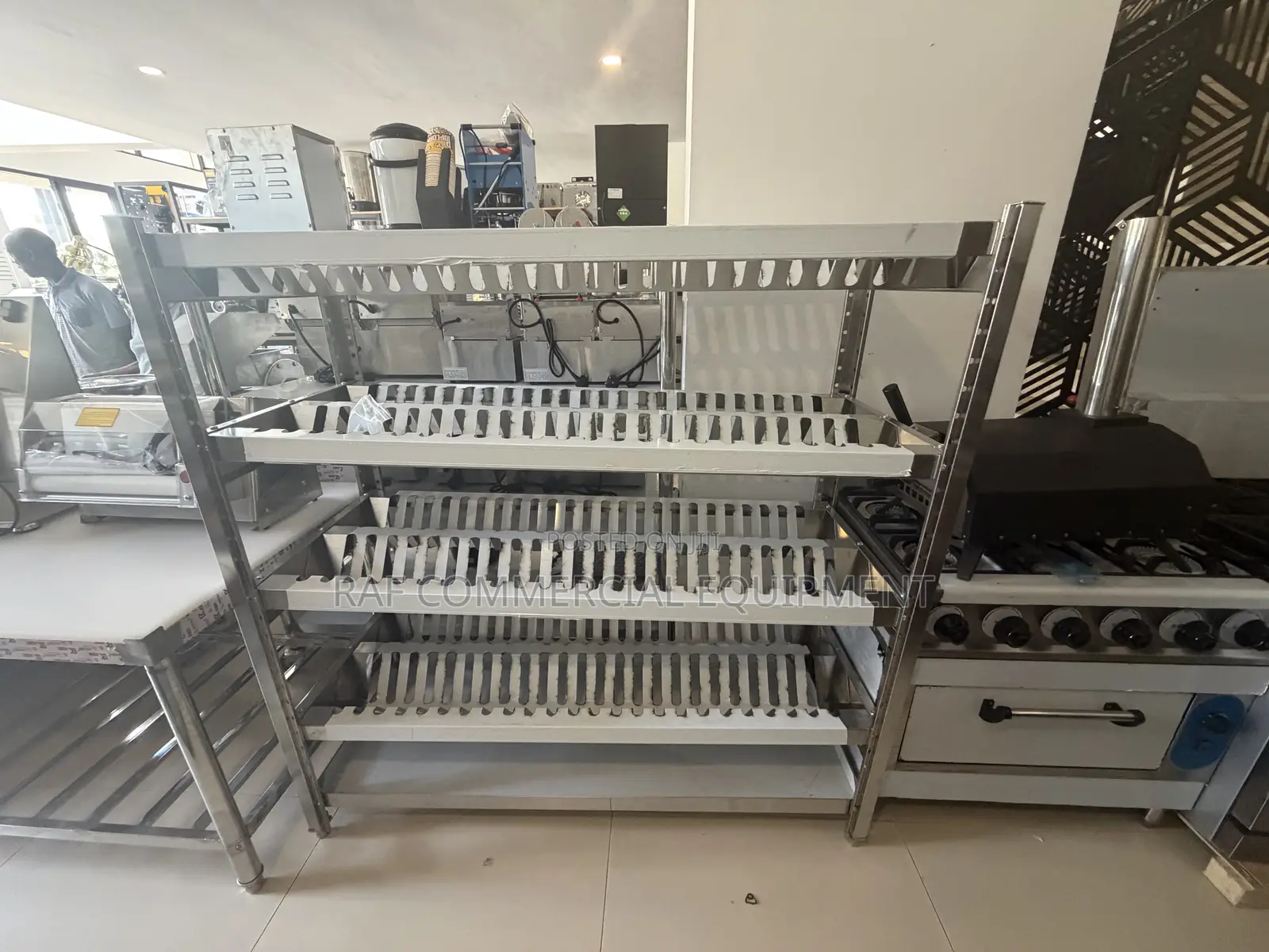 Commercial Stainless Steel Dish Rack 5 Layer