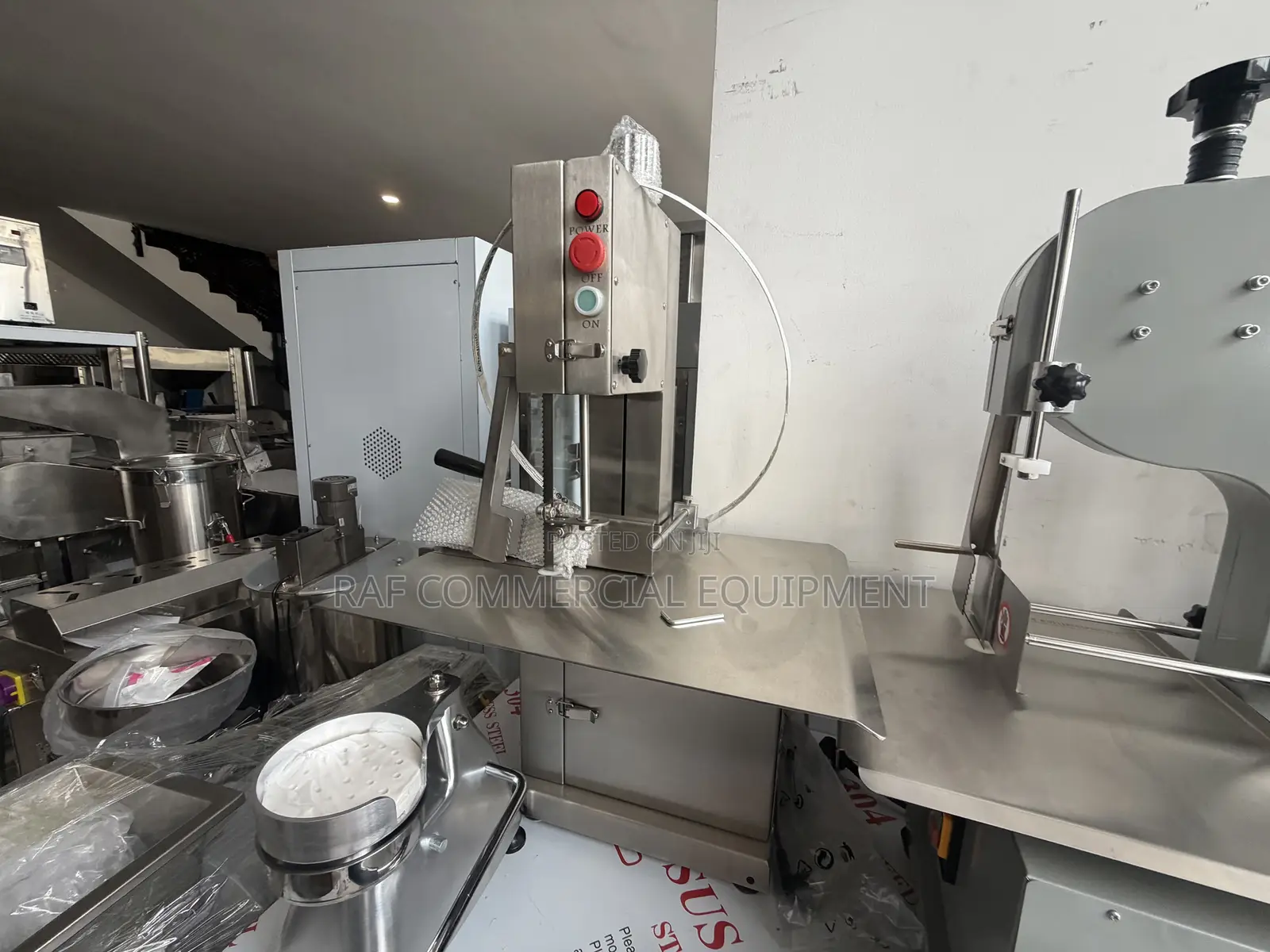 Commercial Stainless Steel Tabletop Bonesaw Machine 1800W