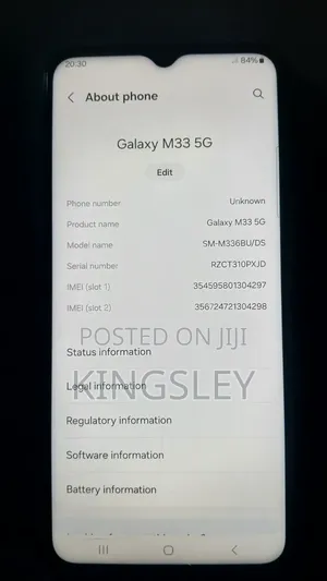 Samsung Galaxy M33 128 GB Green