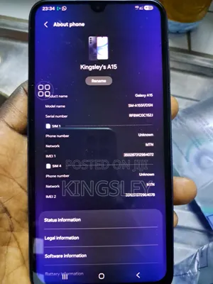 Samsung Galaxy A15 128 GB Blue