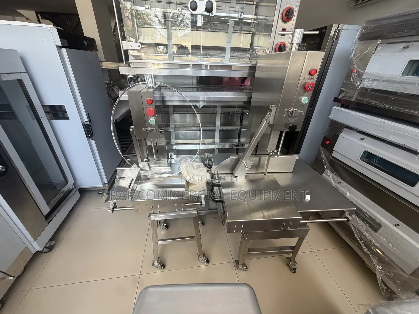Commerical Standing Stainless Steel Bonesaw Machine