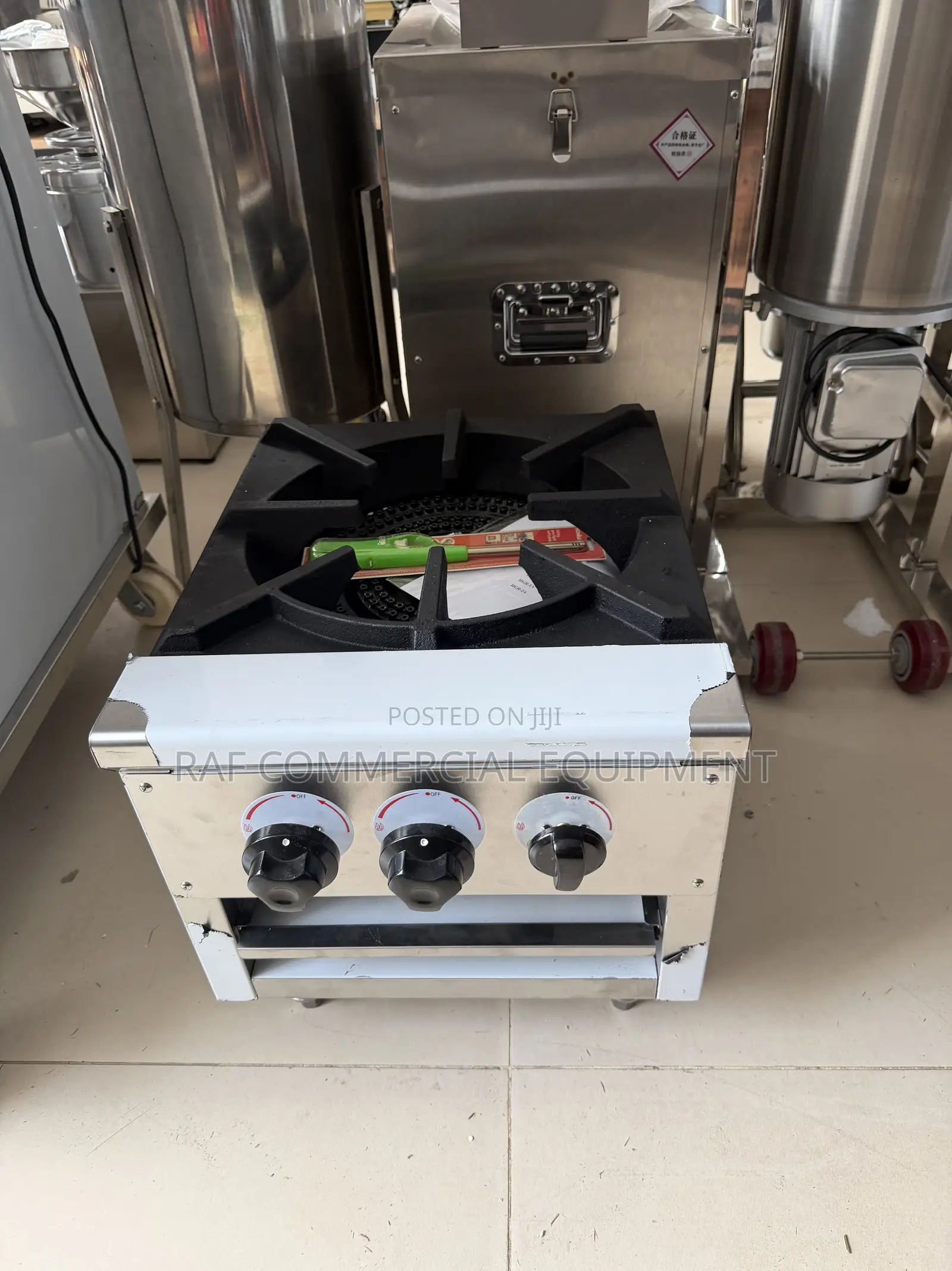 Single Burner High Pressure Gas Stove