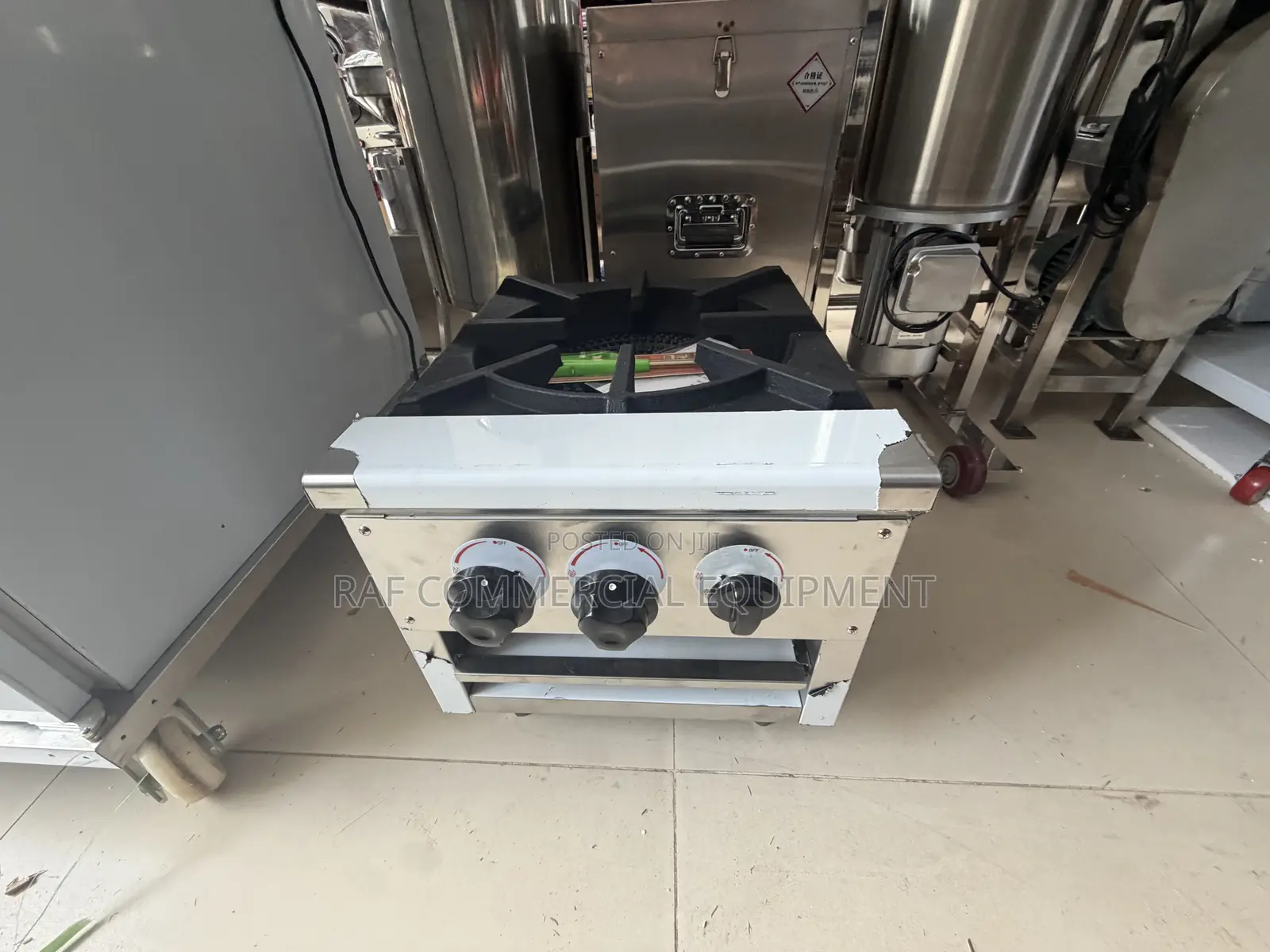 Single Burner High Pressure Gas Stove
