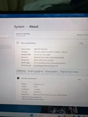 Laptop Dell Precision 5540 32GB Intel Core i7 SSD 512GB