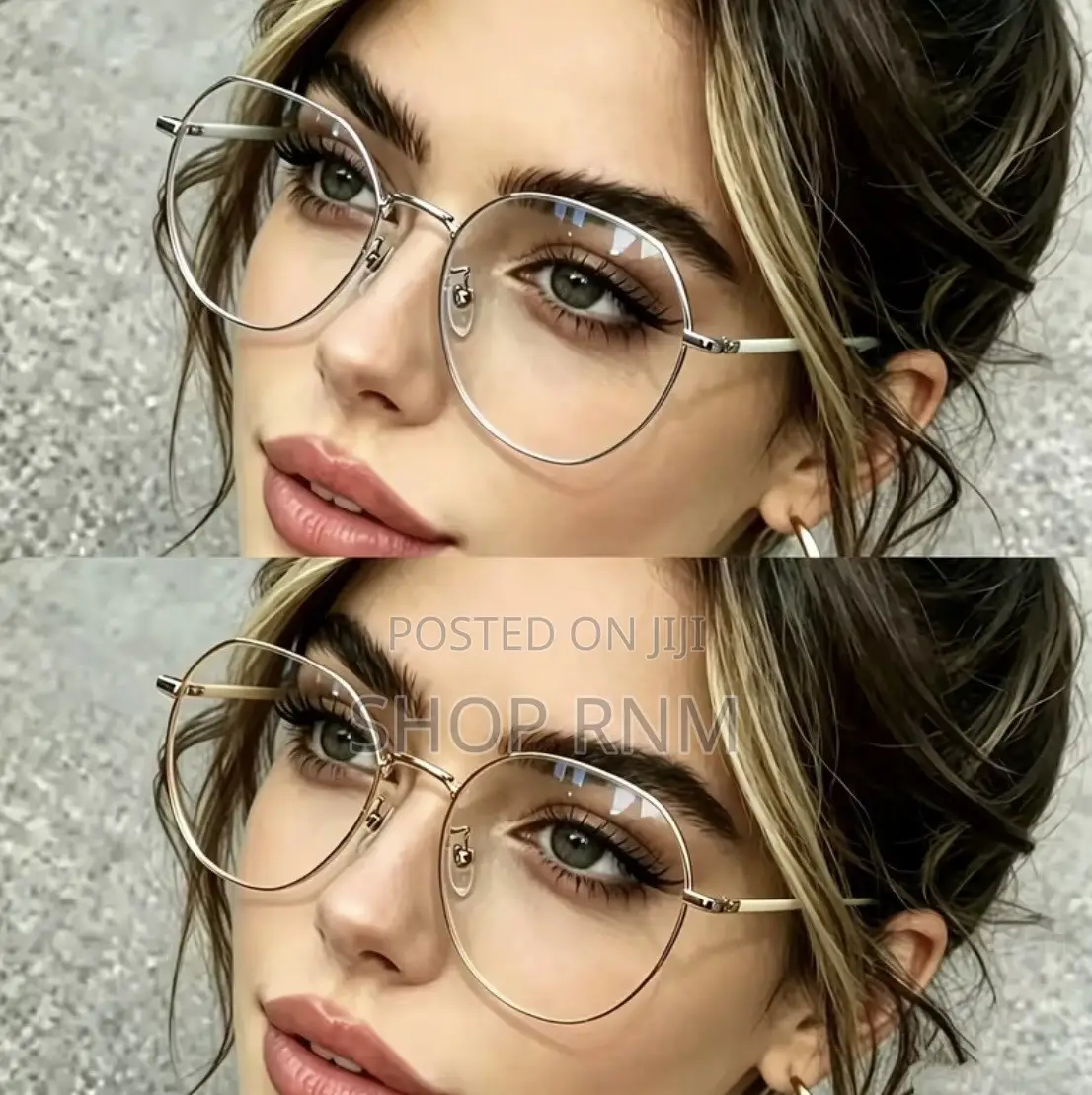 Round Clear Glasses