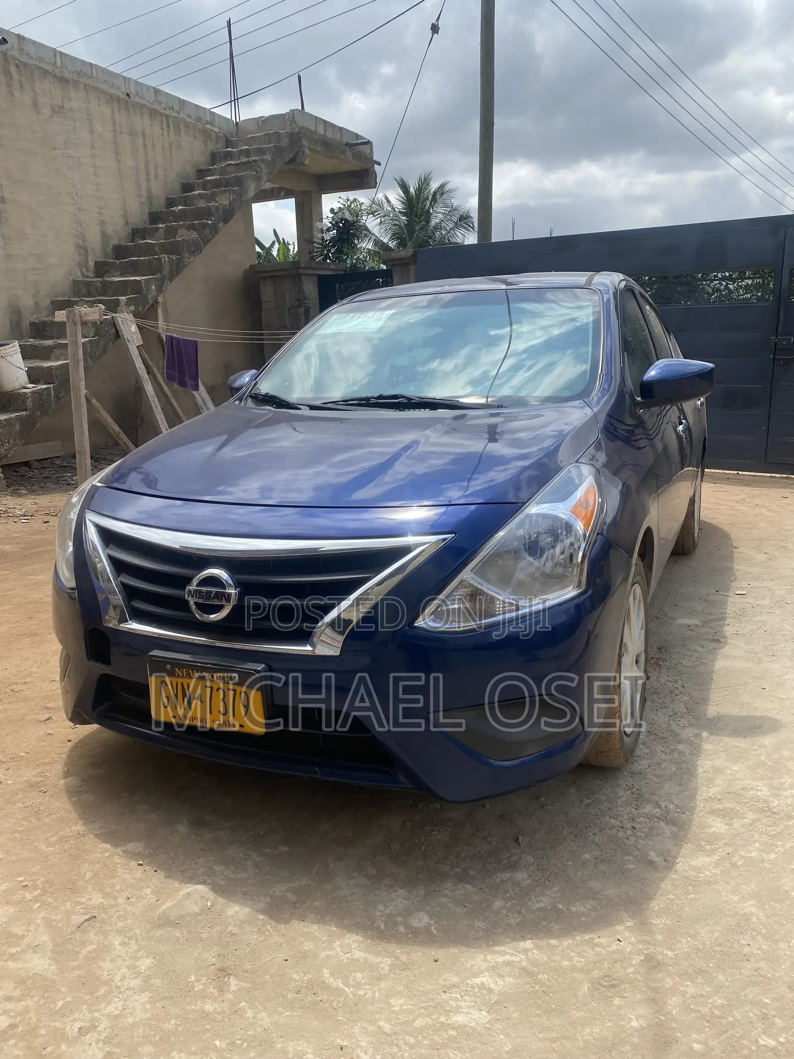Nissan Versa 1.6 S 2018 Blue