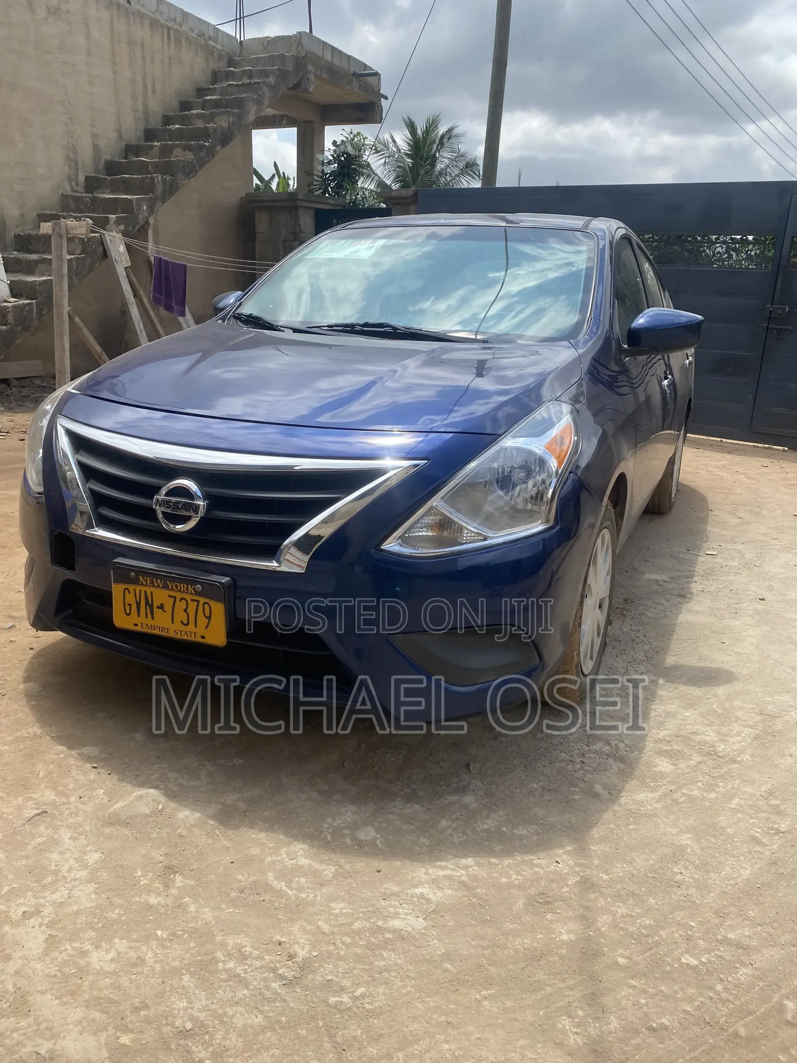 Nissan Versa 1.6 S 2018 Blue