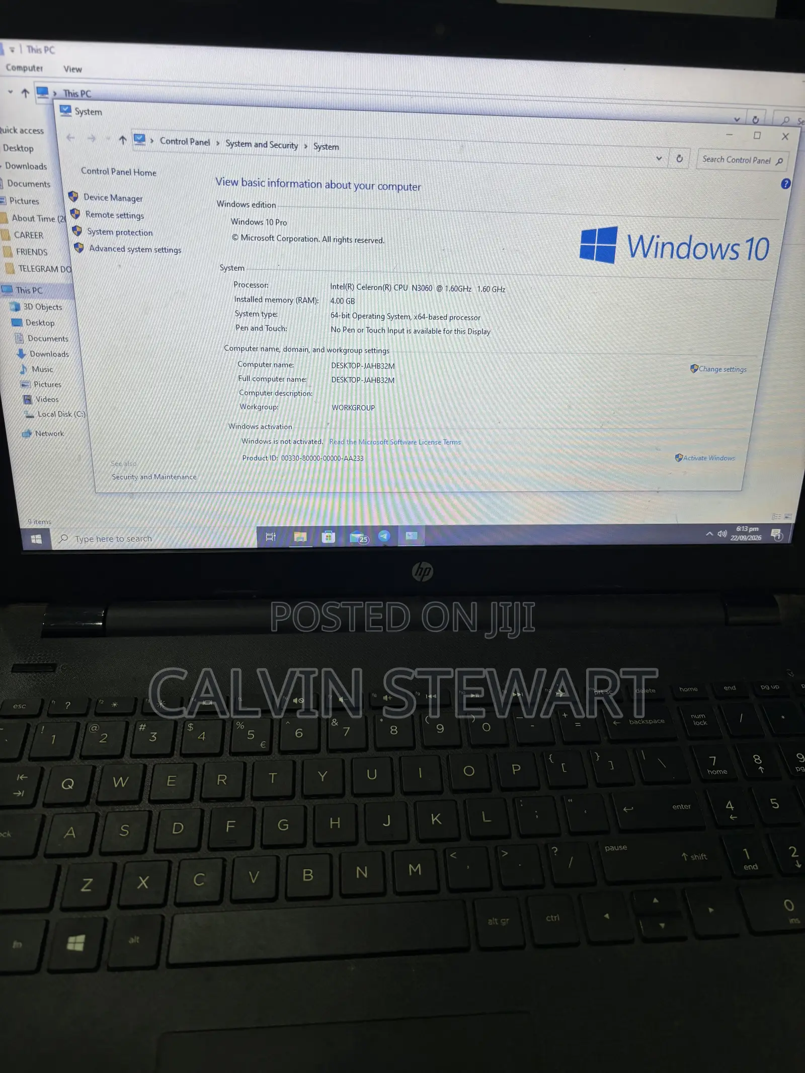 Laptop Dell Inspiron 15 4GB Intel Celeron HDD 500GB