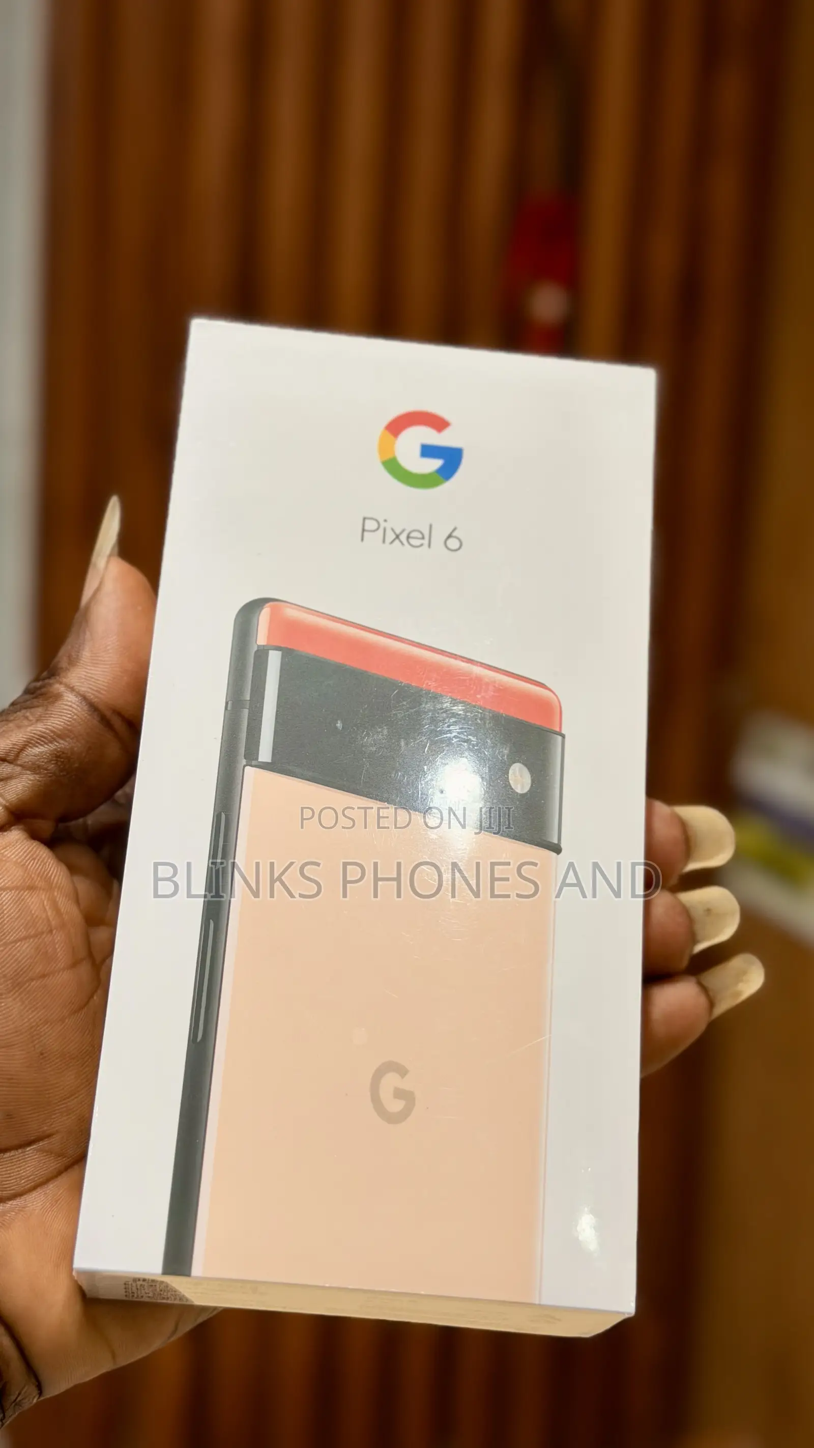 New Google Pixel 6 128 GB Rose Gold