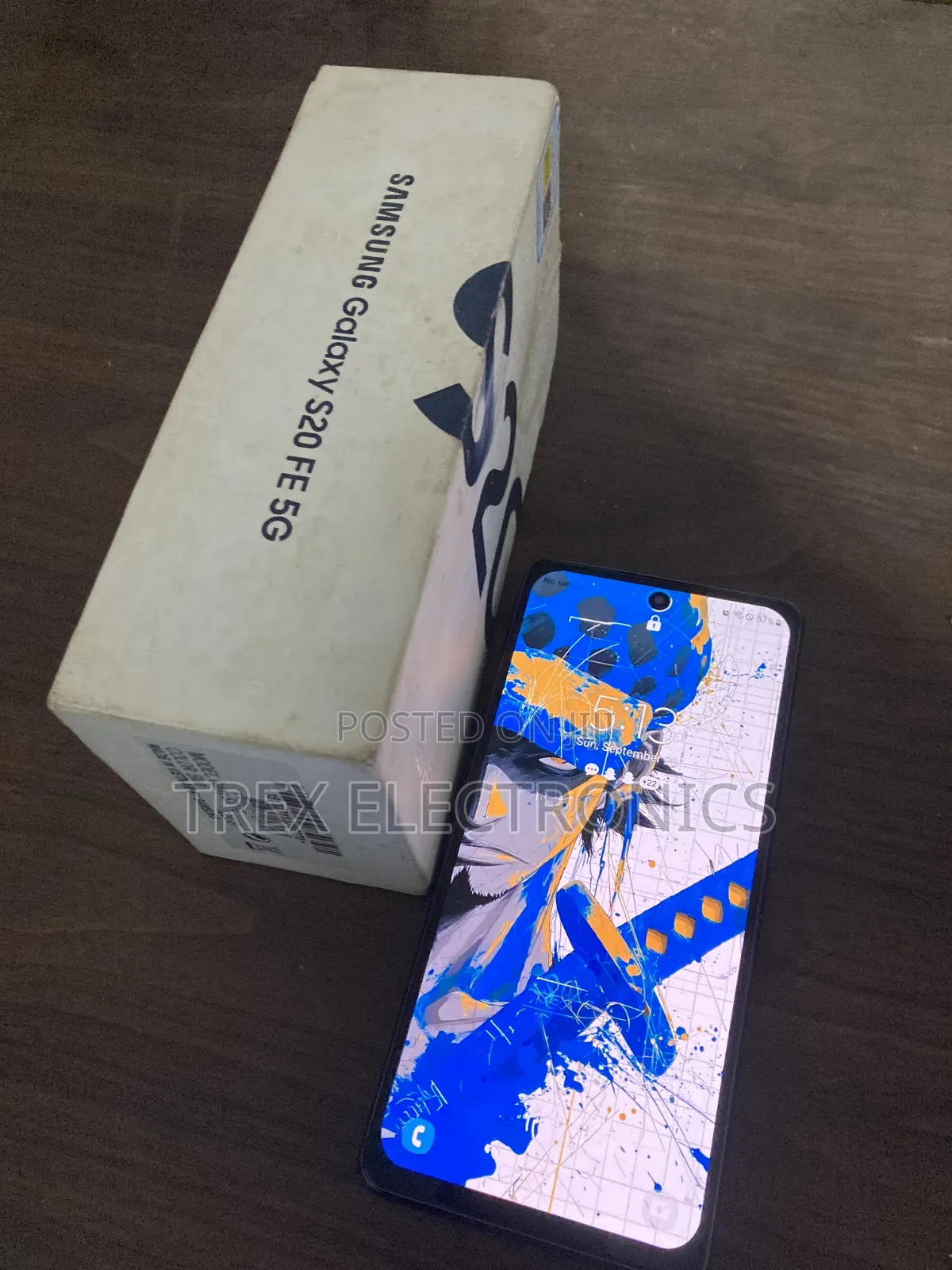 New Samsung Galaxy S20 FE 5G SD865 128 GB Blue