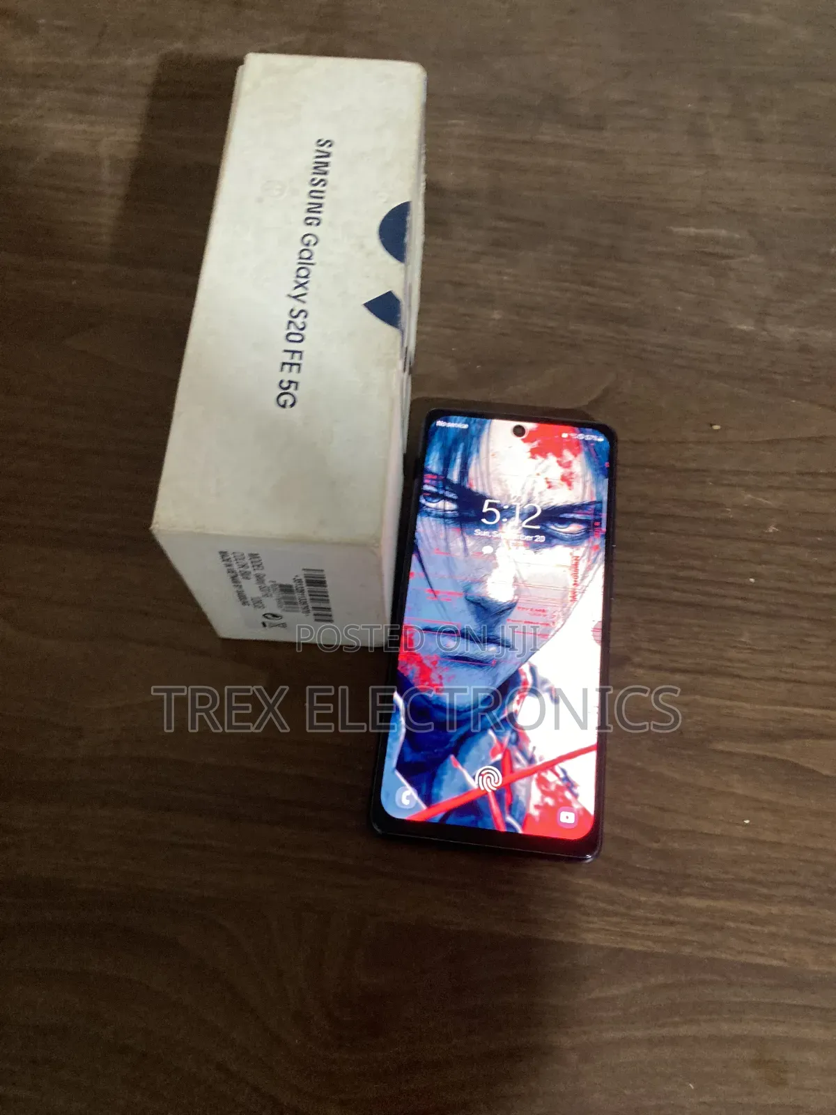 New Samsung Galaxy S20 FE 5G SD865 128 GB Blue