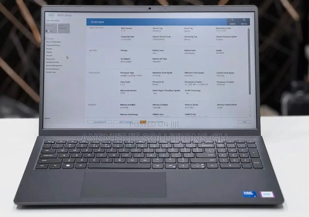 New Laptop Dell Inspiron 15 32GB Intel Core i7 SSD 1T