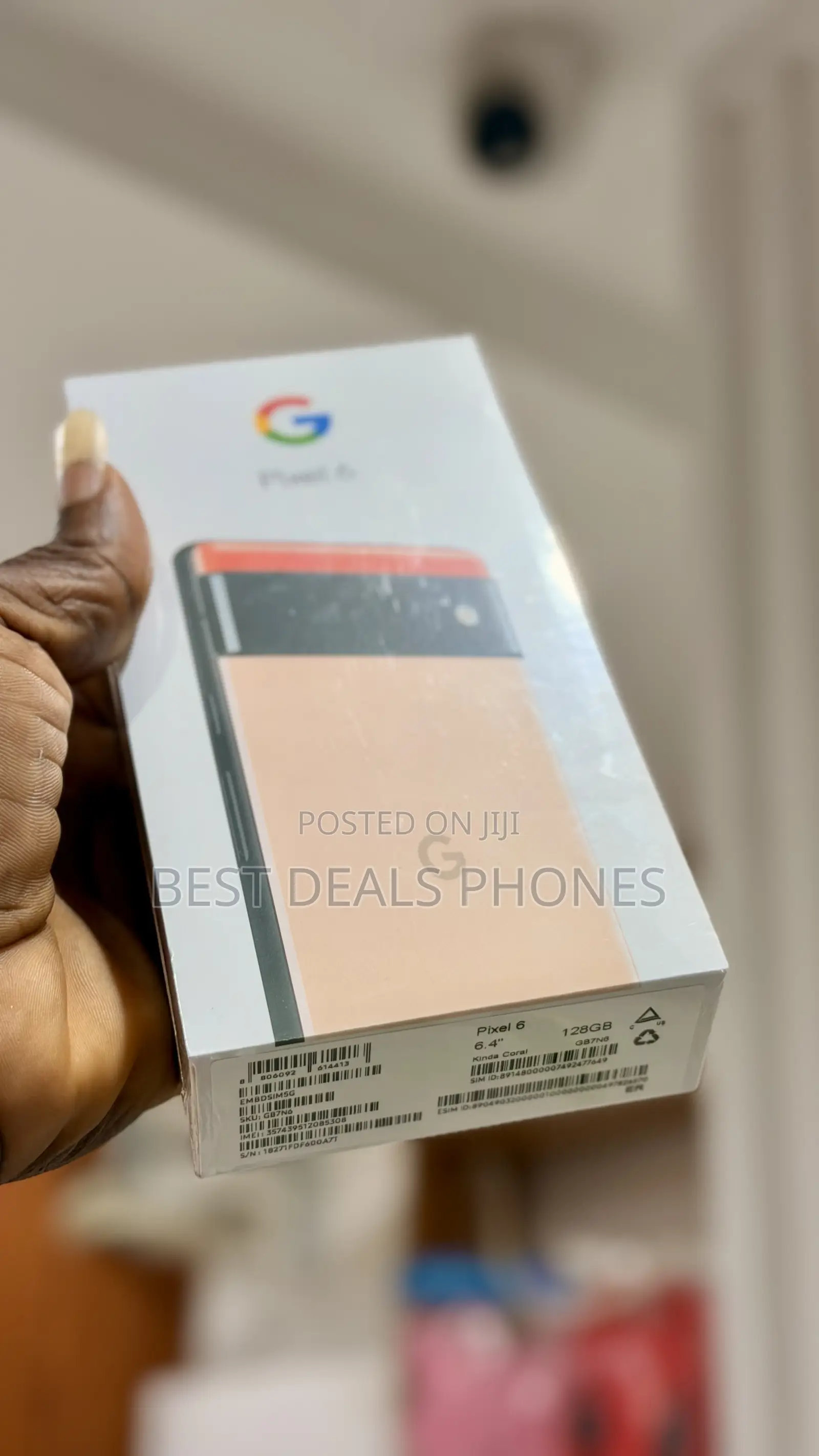 New Google Pixel 6 128 GB Gold